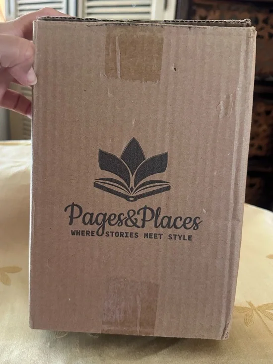 Pages & Places Anxiety Miniature Bookshelf Display w/ Books For Stress Relief. - Picture 10 of 10